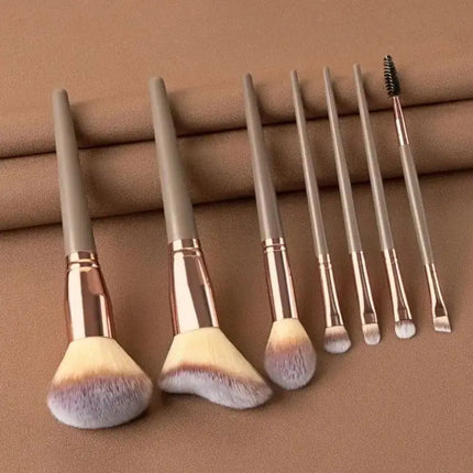 Makeup Brush Set Soft Fluffy Professiona Cosmetic Foundation Powder Eyeshadow Kabuki Blending Make Up Brush Beauty Tool Makeup by Gilded Grace
