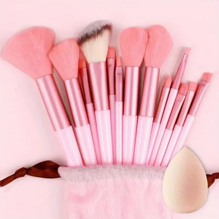Makeup Brush Set Soft Fluffy Professiona Cosmetic Foundation Powder Eyeshadow Kabuki Blending Make Up Brush Beauty Tool Makeup by Gilded Grace