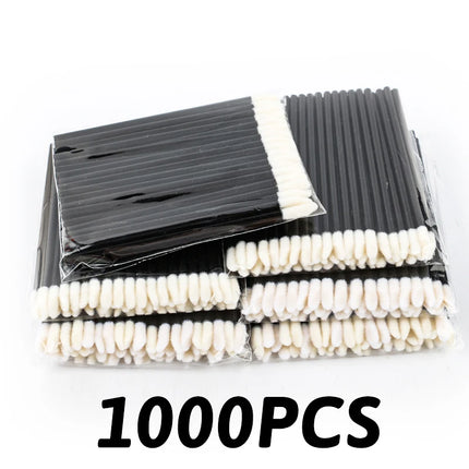 MEISHENJIE 50/500/1000pcs Lip Brushes Makeup Mascara Wands Lipstick Micro Brushes Applicators Cleaner for Eyelash Extension Tool by Gilded Grace