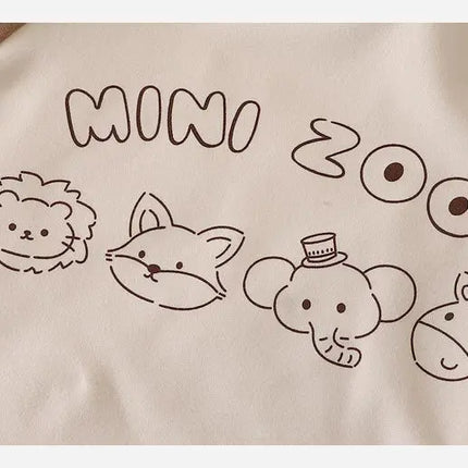 New Autumn Girls and Boys Long Sleeve T-shirt Base Shirt Letter Korean Style Children Clothing by Gilded Grace