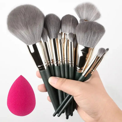 Makeup Brush Set Soft Fluffy Professiona Cosmetic Foundation Powder Eyeshadow Kabuki Blending Make Up Brush Beauty Tool Makeup by Gilded Grace