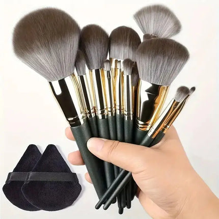 Makeup Brush Set Soft Fluffy Professiona Cosmetic Foundation Powder Eyeshadow Kabuki Blending Make Up Brush Beauty Tool Makeup by Gilded Grace