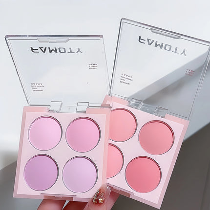 4 Colors Blush Powder Face Makeup Sweet Warm Colors Matte Cheek Powder Facial Beauty Cosmetic Makeup Blush by Gilded Grace