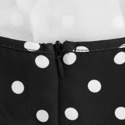 Tuularose Fashion Polka Dot Dress Vintage High Waist Sleeveless Backless Neck Lace-up Dress Sexy Party Luxury Women Dresses Y2k by Gilded Grace
