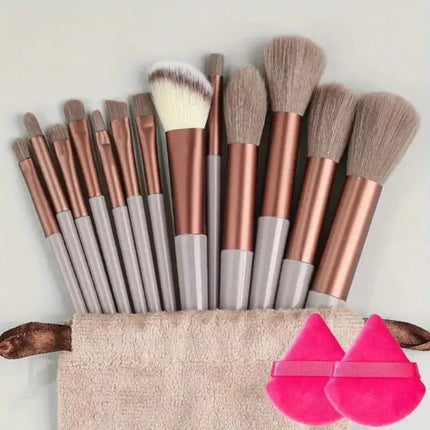 Makeup Brush Set Soft Fluffy Professiona Cosmetic Foundation Powder Eyeshadow Kabuki Blending Make Up Brush Beauty Tool Makeup by Gilded Grace