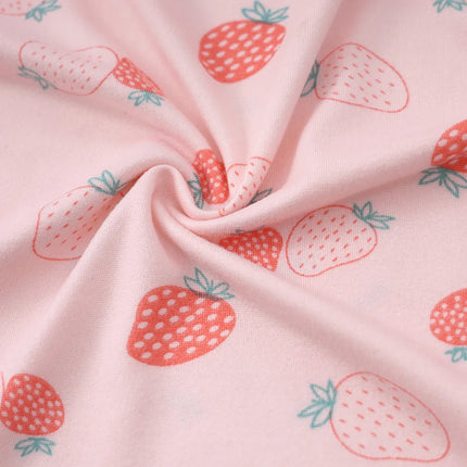 1/3/4 Pcs Children's Four Seasons Thin Solid Color Joker Vest Boy Loose And Comfortable Bottoming Shirt girl Sweet And Lovely T by Gilded Grace