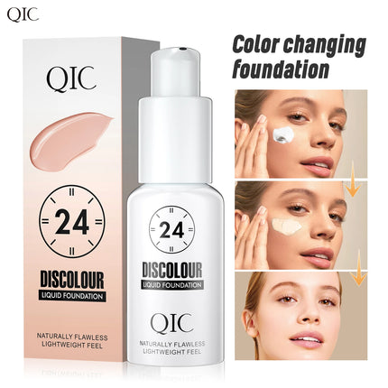 Foundation Magic Color Changing Foundation Liquid Soft Matte Long Lasting Hydrating Makeup Base by Gilded Grace