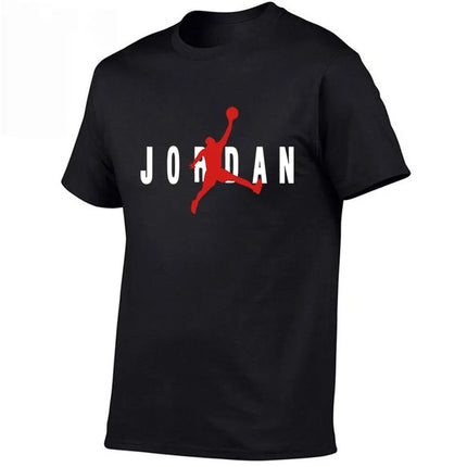 2025 Men's New High Quality Short Sleeve T-shirt Cotton Sweat Absorption Printed Sports T-shirt Men Casual Fashion Short Sleeve by Gilded Grace