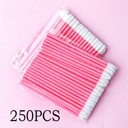 MEISHENJIE 50/500/1000pcs Lip Brushes Makeup Mascara Wands Lipstick Micro Brushes Applicators Cleaner for Eyelash Extension Tool by Gilded Grace