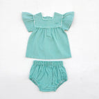 denim two piece / 6M
