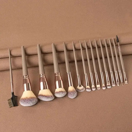 Makeup Brush Set Soft Fluffy Professiona Cosmetic Foundation Powder Eyeshadow Kabuki Blending Make Up Brush Beauty Tool Makeup by Gilded Grace