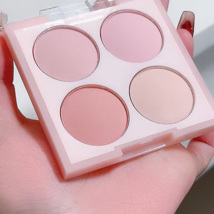 4 Colors Blush Powder Face Makeup Sweet Warm Colors Matte Cheek Powder Facial Beauty Cosmetic Makeup Blush by Gilded Grace