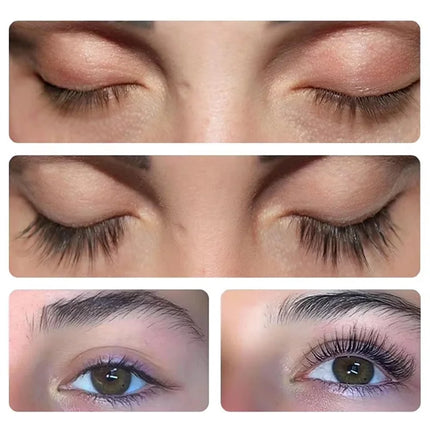 2 In 1 Fast Eyelash Eyebrows Growth Serum 7 Days Natural Eyelash Enhancer Longer Fuller Thicker Curling Lengthening Lash Makeup by Gilded Grace