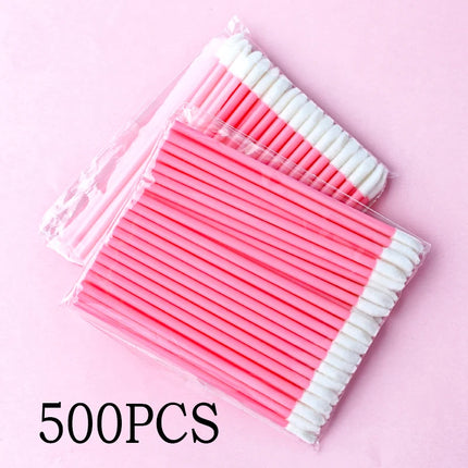 MEISHENJIE 50/500/1000pcs Lip Brushes Makeup Mascara Wands Lipstick Micro Brushes Applicators Cleaner for Eyelash Extension Tool by Gilded Grace