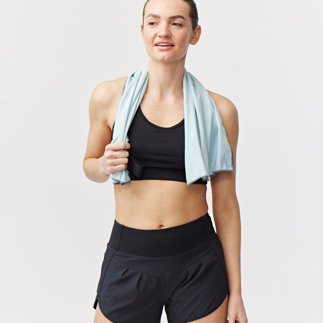 Sheva Women's High Rise Running Shorts by Goal Five