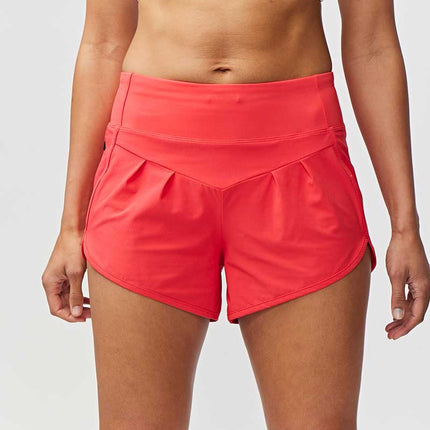 Sheva Women's High Rise Running Shorts by Goal Five