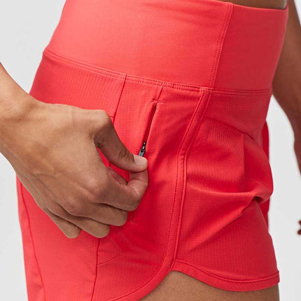 Sheva Women's High Rise Running Shorts by Goal Five