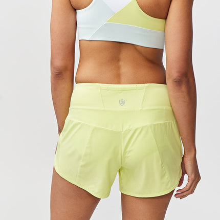 Sheva Women's High Rise Running Shorts by Goal Five