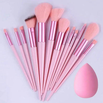 Makeup Brush Set Soft Fluffy Professiona Cosmetic Foundation Powder Eyeshadow Kabuki Blending Make Up Brush Beauty Tool Makeup by Gilded Grace