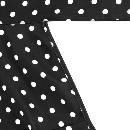 Tuularose Fashion Polka Dot Dress Vintage High Waist Sleeveless Backless Neck Lace-up Dress Sexy Party Luxury Women Dresses Y2k by Gilded Grace
