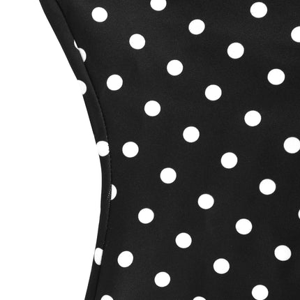 Tuularose Fashion Polka Dot Dress Vintage High Waist Sleeveless Backless Neck Lace-up Dress Sexy Party Luxury Women Dresses Y2k by Gilded Grace