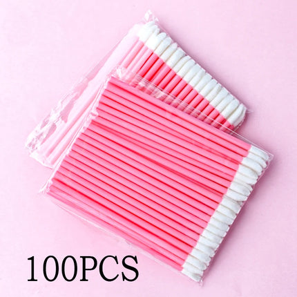 MEISHENJIE 50/500/1000pcs Lip Brushes Makeup Mascara Wands Lipstick Micro Brushes Applicators Cleaner for Eyelash Extension Tool by Gilded Grace