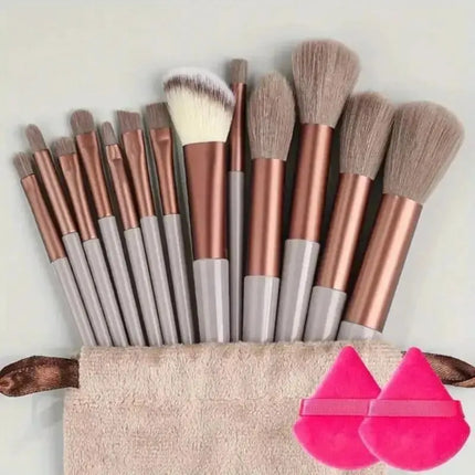 Makeup Brush Set Soft Fluffy Professiona Cosmetic Foundation Powder Eyeshadow Kabuki Blending Make Up Brush Beauty Tool Makeup by Gilded Grace