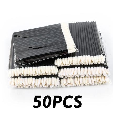 MEISHENJIE 50/500/1000pcs Lip Brushes Makeup Mascara Wands Lipstick Micro Brushes Applicators Cleaner for Eyelash Extension Tool by Gilded Grace