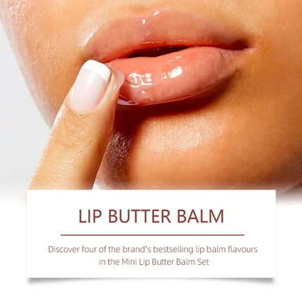4-piece Lip Gloss Set Complete, Exquisite, Practical, Comfortable, Moisturizing, Natural, Portable Makeup Set by Gilded Grace