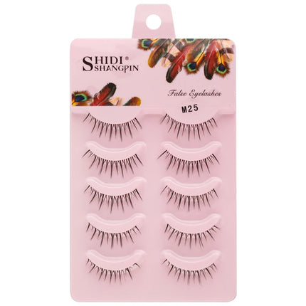 3/5 Pairs Half Lashes Cat Eye Natura Long Full Strip Lashes Makeup Tools Extension Faux Cils Maquiagem False Eyelashes Cílios by Gilded Grace