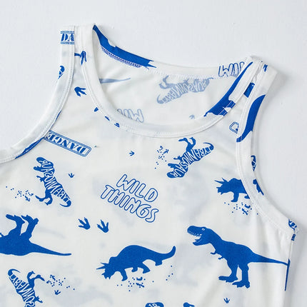 1/3/4 Pcs Children's Four Seasons Thin Solid Color Joker Vest Boy Loose And Comfortable Bottoming Shirt girl Sweet And Lovely T by Gilded Grace