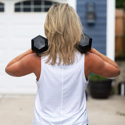 Boxy Crop Tank by Goal Five