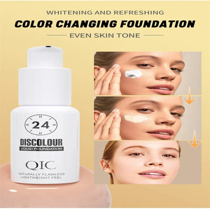 Foundation Magic Color Changing Foundation Liquid Soft Matte Long Lasting Hydrating Makeup Base by Gilded Grace