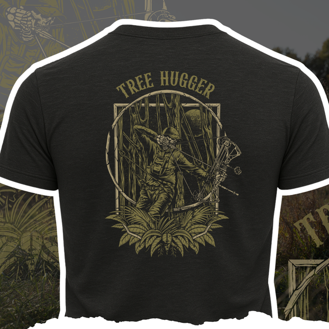 "Tree Hugger" Tee by Bow Crew Apparel - Bow Hunting Lifestyle Apparel