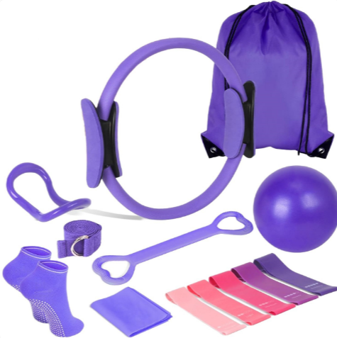 13-Piece Yoga & Pilates Set by Gilded Grace