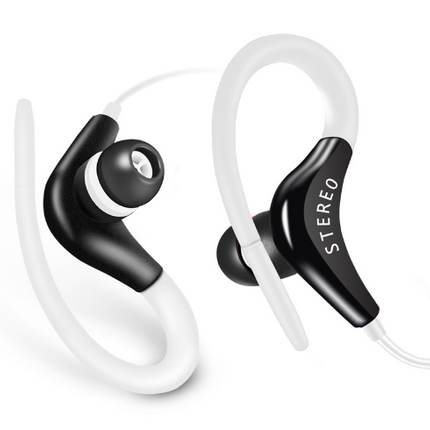 Universal In-Ear Sports Headphones with Microphone by Gilded Grace