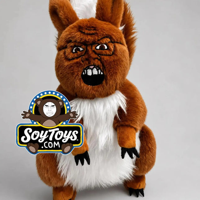 GIANT Squirrel Soyjak Feraljak Plush