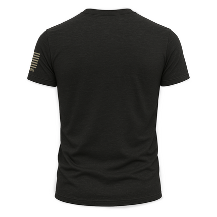 "Bourbon & Backstraps" Tee by Bow Crew Apparel - Bow Hunting Lifestyle Apparel