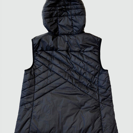 Powerstripe Eco-Friendly Down Hooded Vest by Goal Five