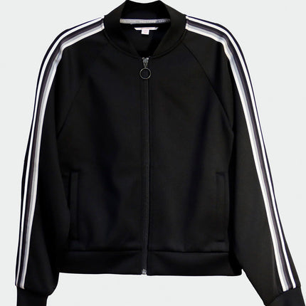 Powerstripe LS Track Jacket by Goal Five