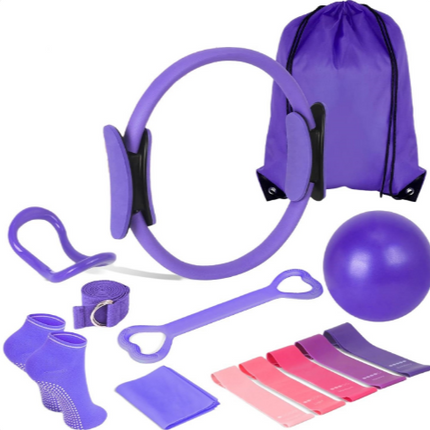 13-Piece Yoga & Pilates Set by Gilded Grace