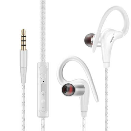 Universal In-Ear Sports Headphones with Microphone by Gilded Grace