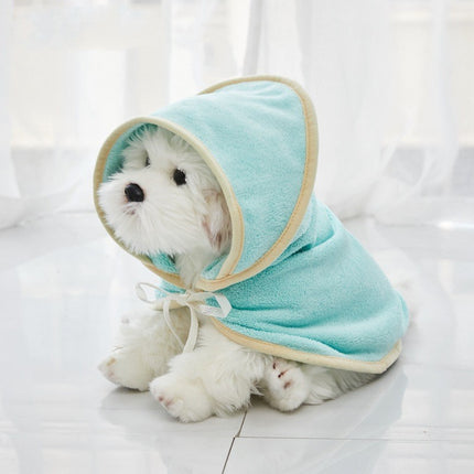 Microfiber Quick-Drying Bathrobe for Pets by Gilded Grace