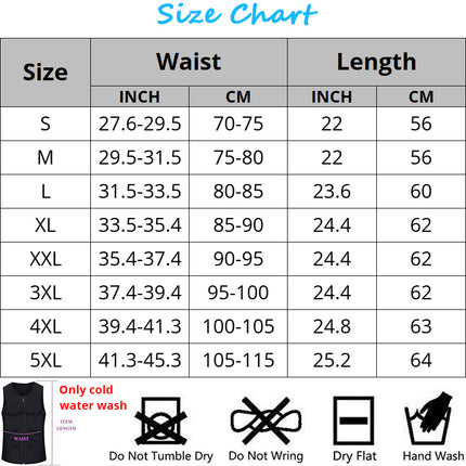 Men's Neoprene Waist Trainer Vest for Weight Loss by Gilded Grace