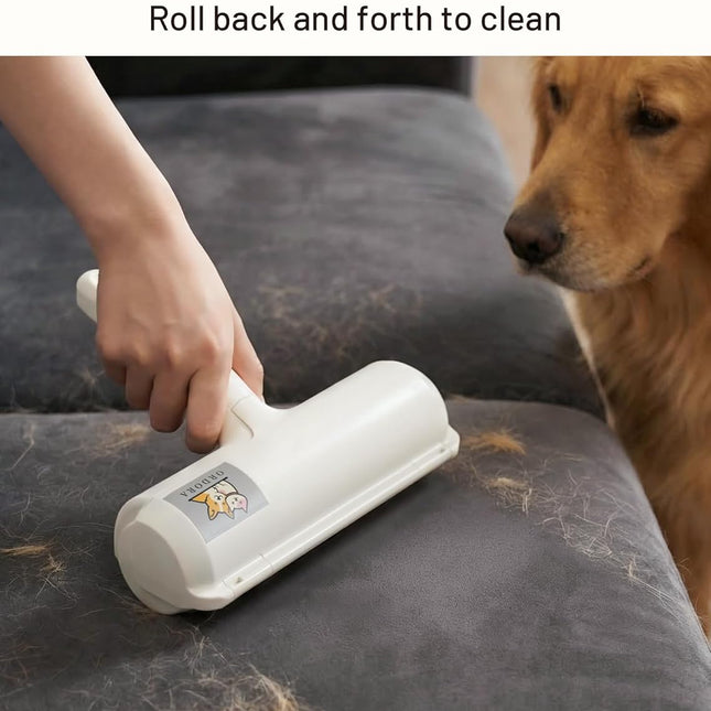 Pet Hair Removal Tool: Reusable Lint Roller for Pet Hair - Portable Pet Hair Remover - Dog and Cat Hair Remover for Couch, Bedding, Car, Rugs & Furniture, Eco-Friendly, for Multi-Pet Homes